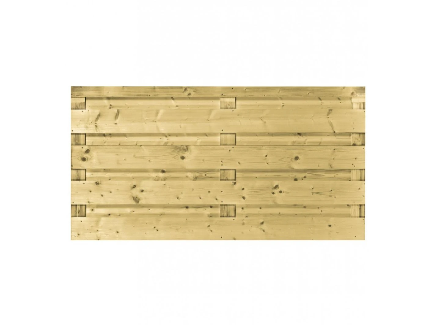 Vuren Scherm 17-Planks 90 x 180 cm Groen Geïmpregneerd - Afbeelding 2